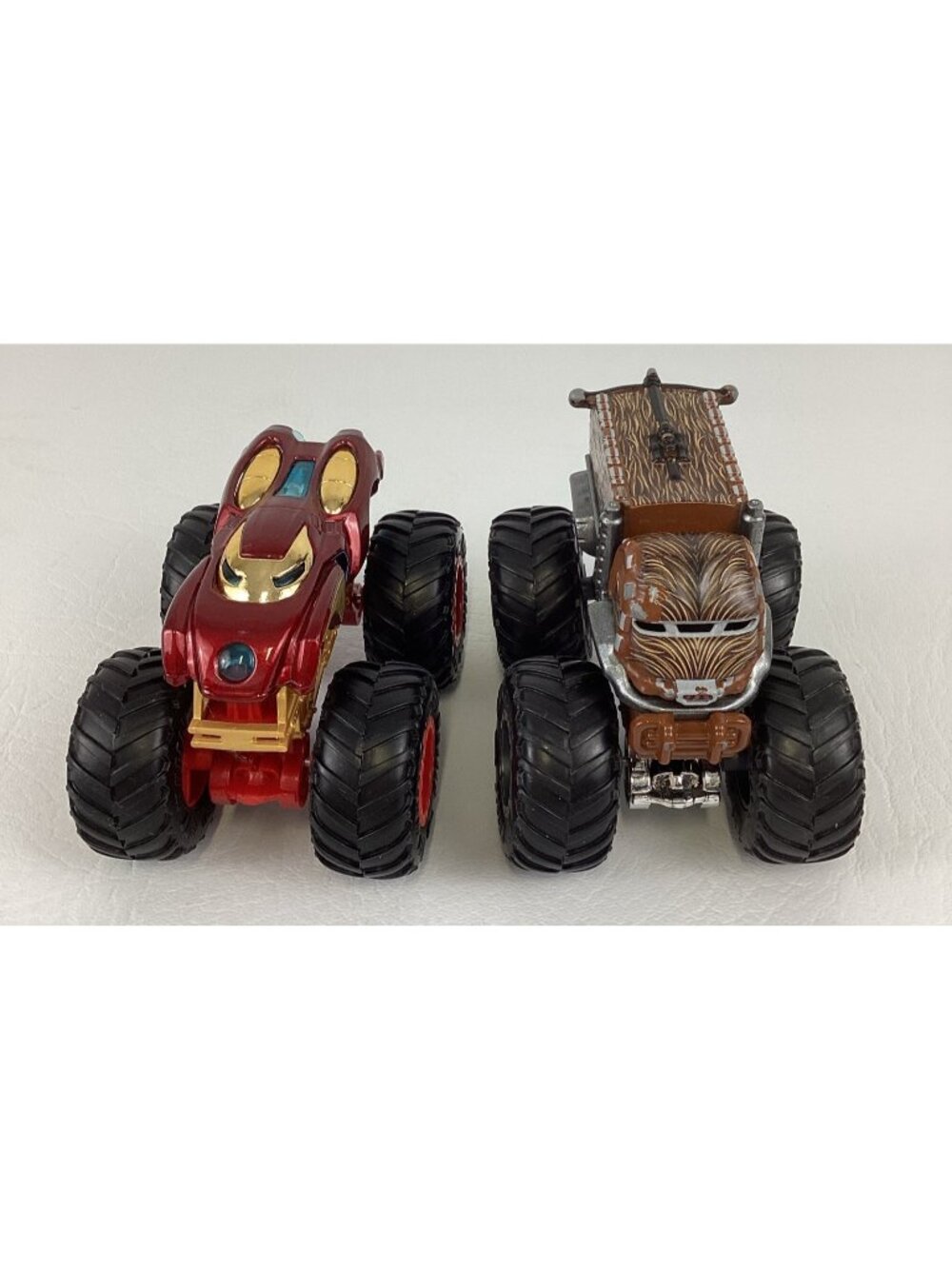 Hot Wheels Monster Jam Diecast 1:64 Iron Man Chewbacca Toy Vehicle Truck Mattel